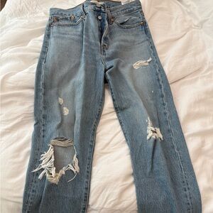 Levi Wedgie straight fit jeans